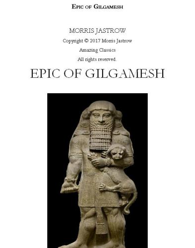 The Epic of Gilgamesh