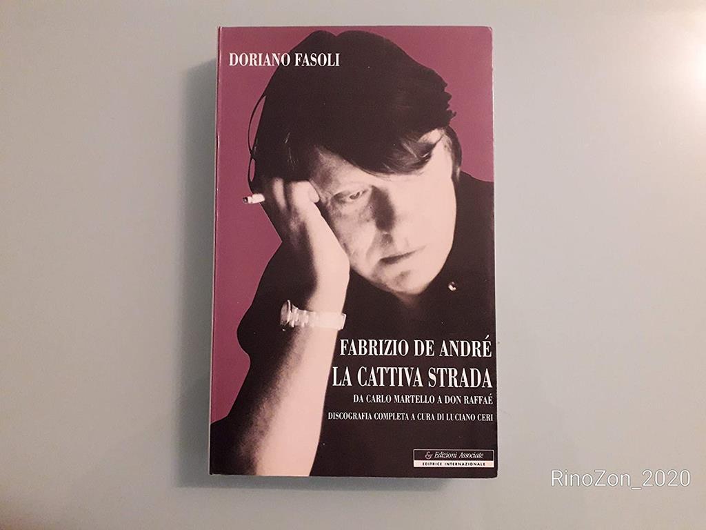 Fabrizio De André: La cattiva strada : da Carlo Martello a don Raffaé (Quaderni di studio di letteratura) (Italian Edition)