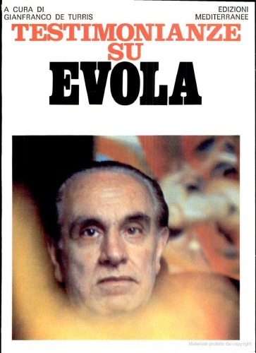 Testimonianze su Evola