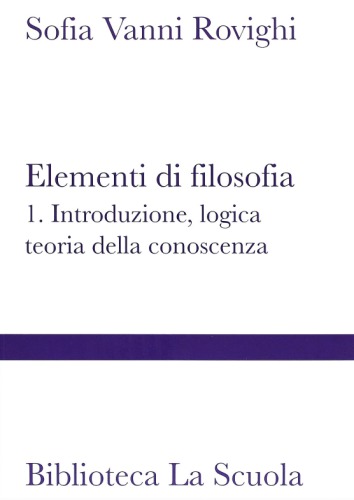 Elementi di filosofia vol. 1