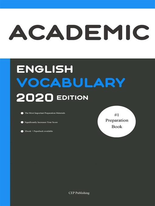 Academic English Vocabulary 2020 Edition