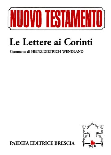 Le Lettere ai Corinti