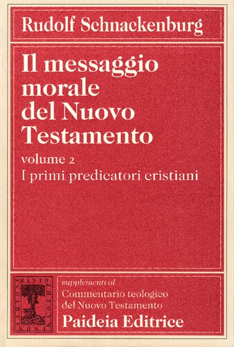 Il messaggio morale del Nuovo Testamento