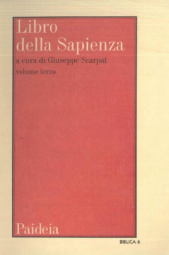 Libro della Sapienza. 3.