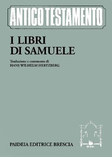 Antico Testamento. 10, I libri di Samuele