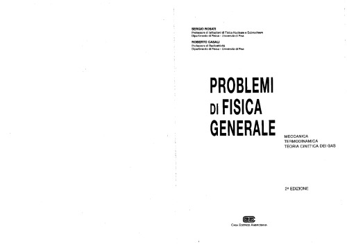 Problemi di fisica generale