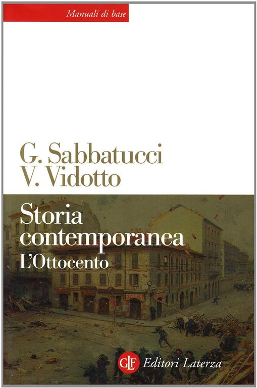 Storia contemporanea. L'Ottocento