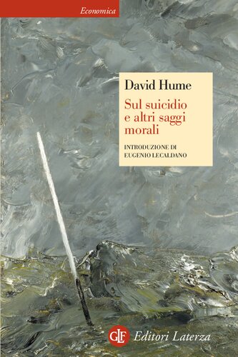 Sul suicidio e altri saggi morali