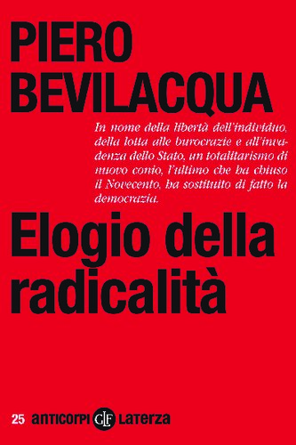 Elogio della radicalità