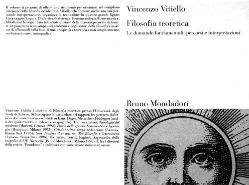 Filosofia teoretica : le domande fondamentali : percorsi e interpretazioni