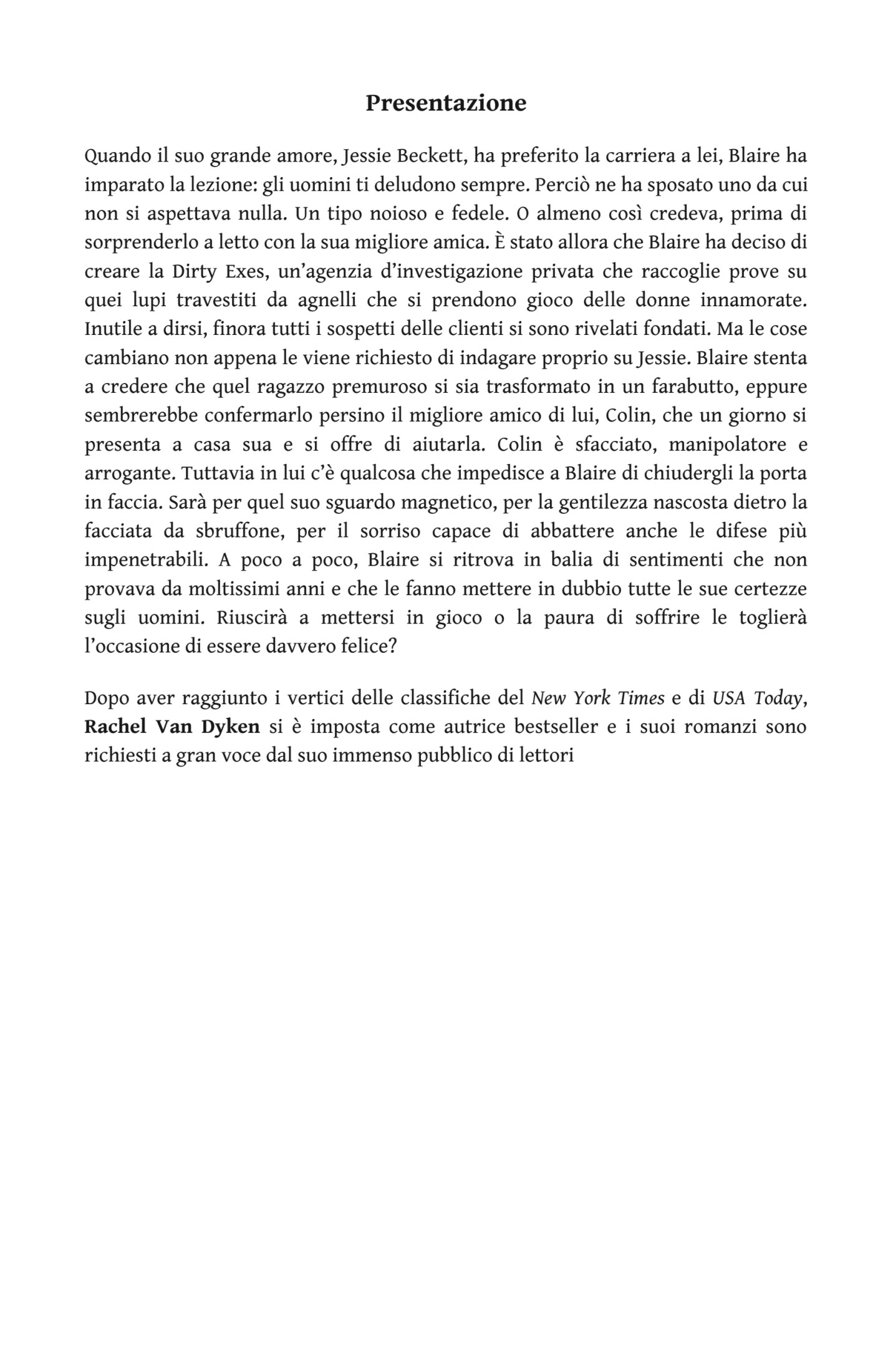 Ti amo ma non ti credo