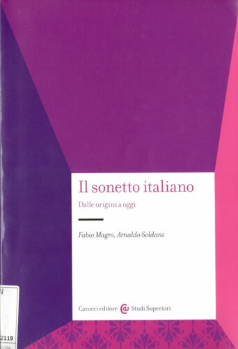 Il sonetto italiano. Dalle origini a oggi