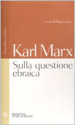 Sulla questione ebraica