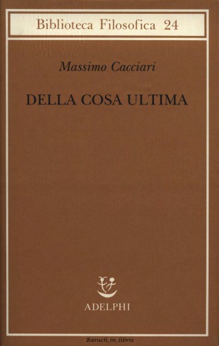 Della cosa ultima