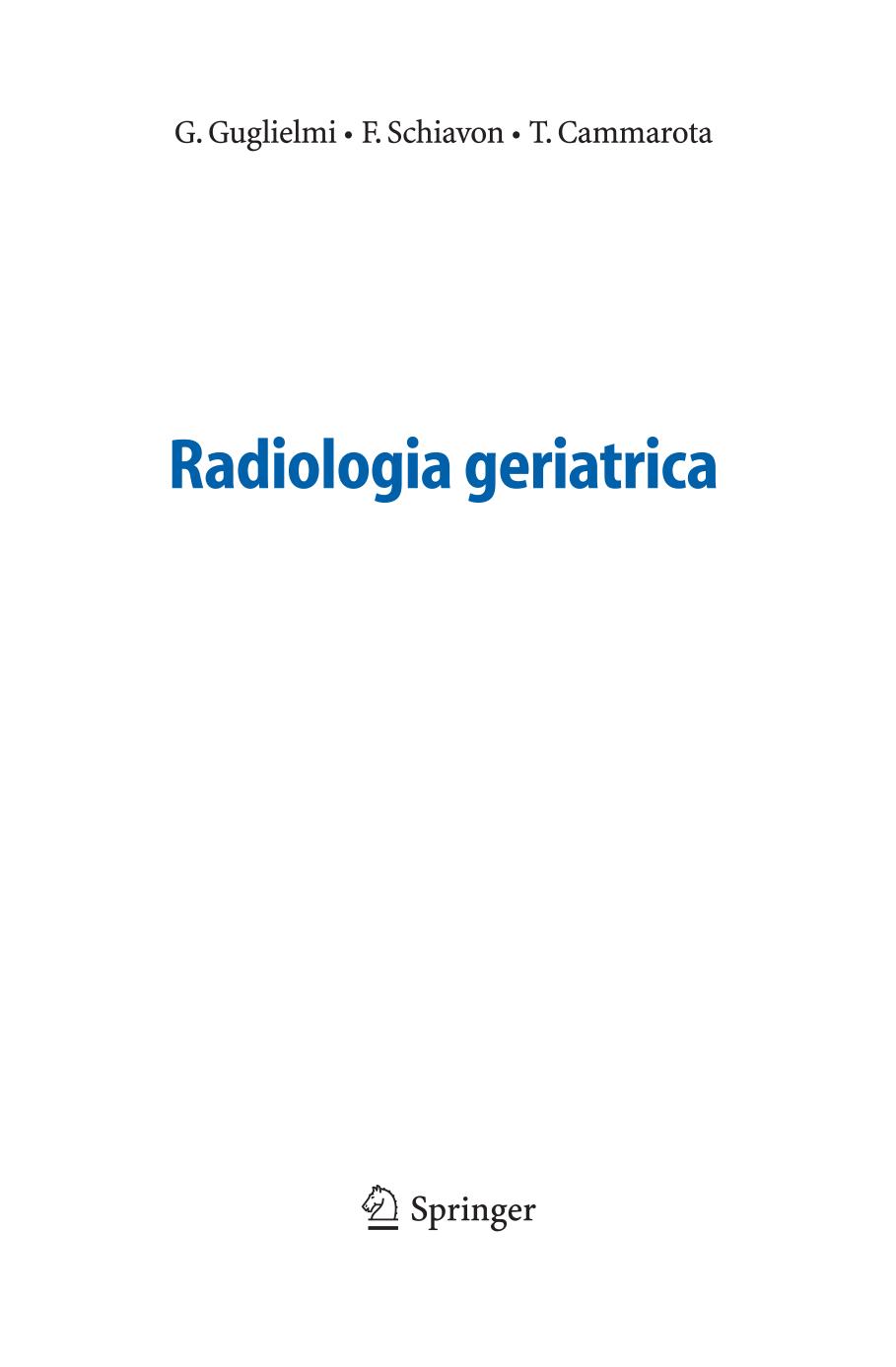 Radiologia Geriatrica