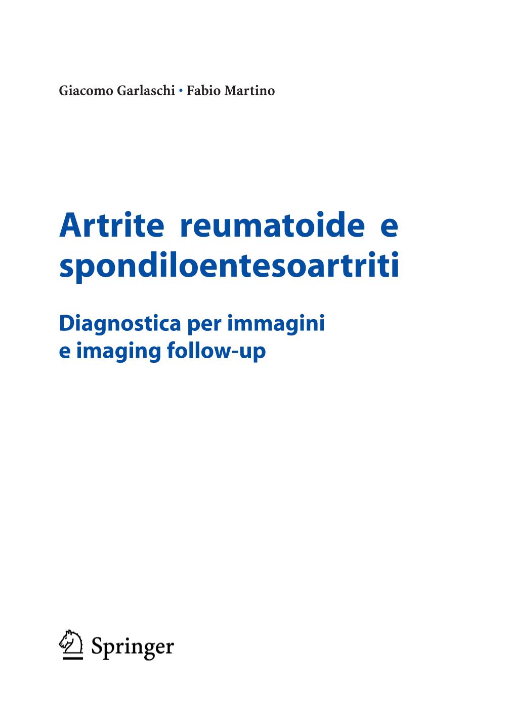 Artrite Reumatoide E Spondiloentesoartriti