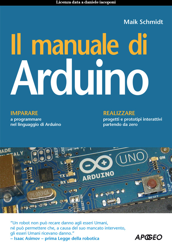 Il manuale di Arduino