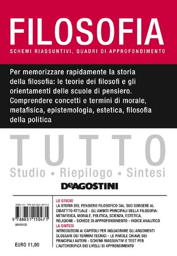 TUTTO - Filosofia. Schemi riassuntivi, parole chiave, glossari