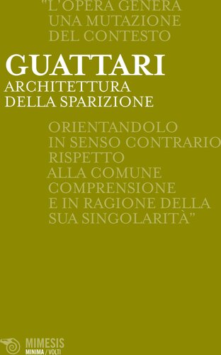 ARCHITETTURA DELLA SPARIZIONE