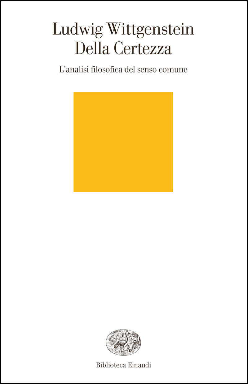 Della certezza : l'analisi filosofica del senso comune