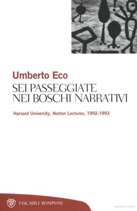 Sei passeggiate nei boschi narrativi