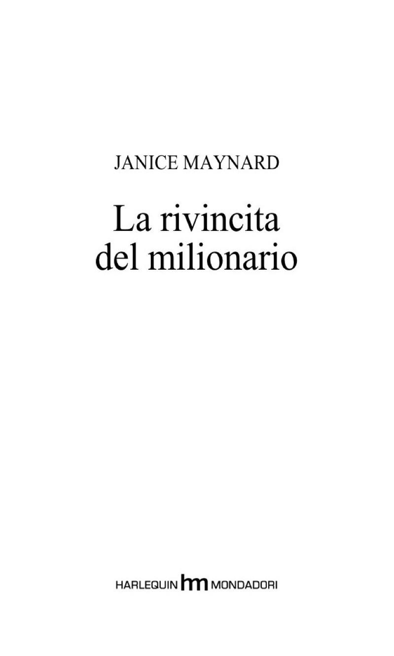 La rivincita del milionario