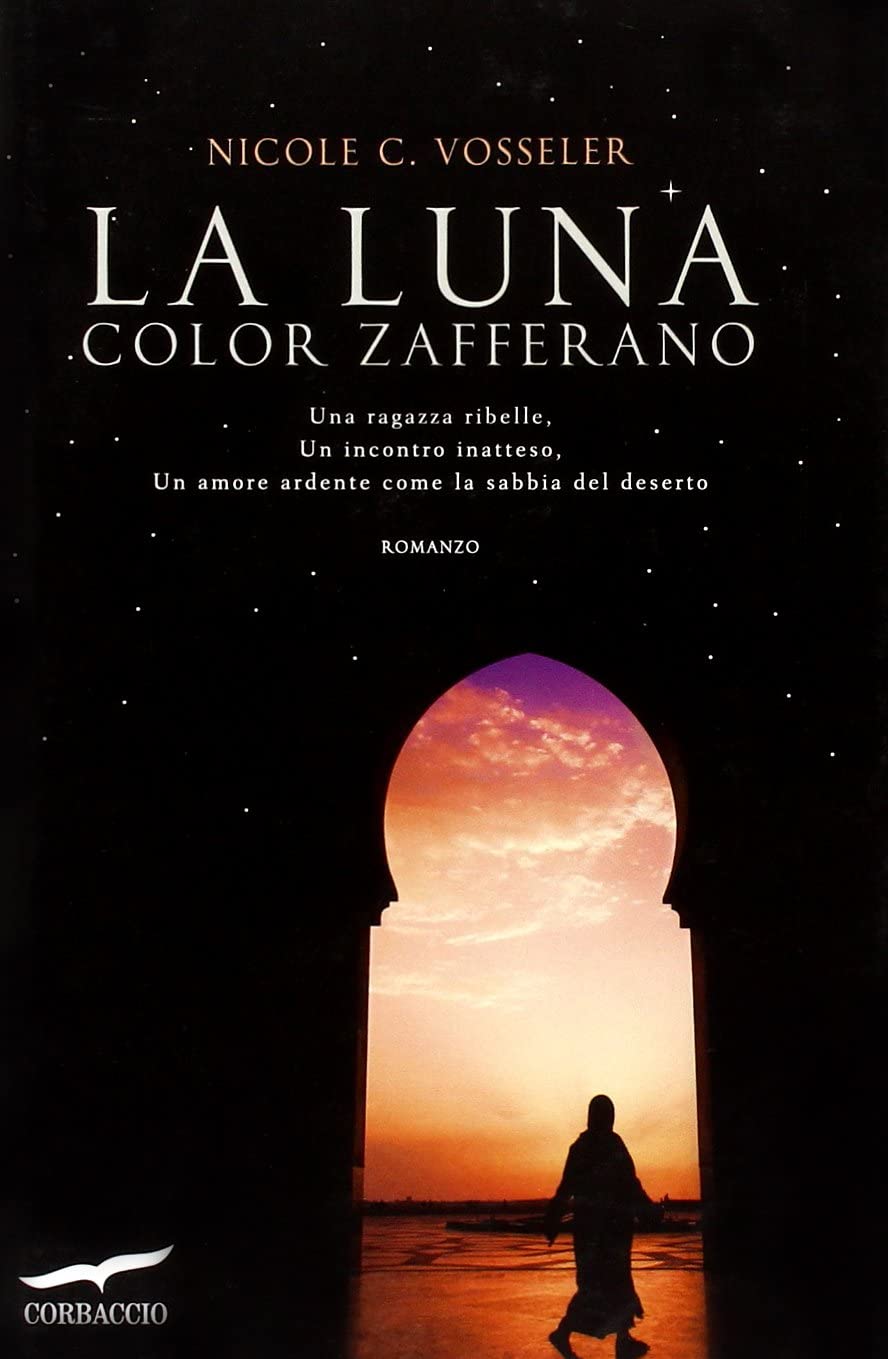 La luna color zafferano