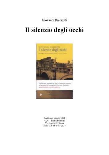 Il silenzio degli occhi