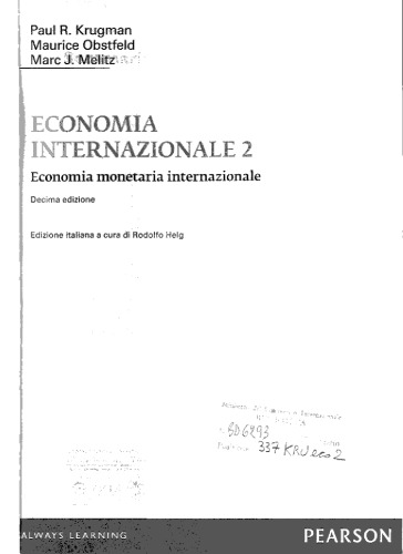 Economia monetaria internazionale