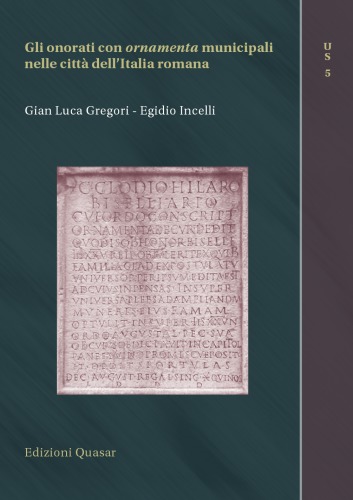 Gli onorati con ornamenta municipali nelle città dell'Italia romana