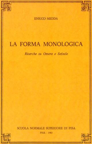 La forma monologica