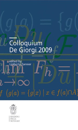 Colloquium de Giorgi 2009