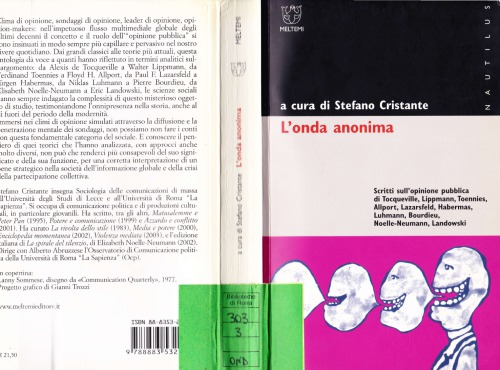 L'onda anonima : scritti sull'opinione pubblica