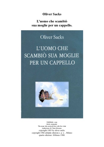 L'uomo che scambiò sua moglie per un cappello