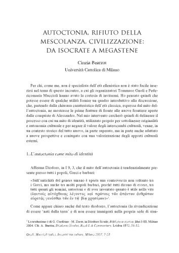 Incontri tra culture nell'Oriente ellenistico e romano : Atti del convegno di studi, Ravenna, 11-12 marzo 2005