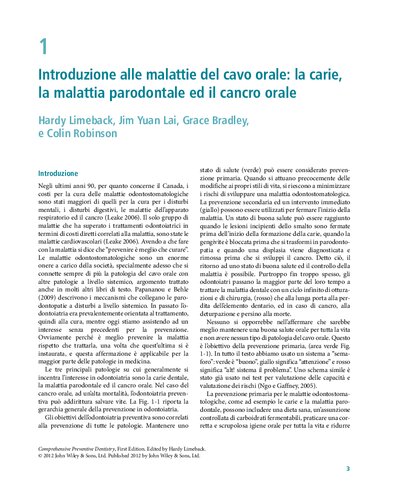 Odontoiatria preventiva integrata