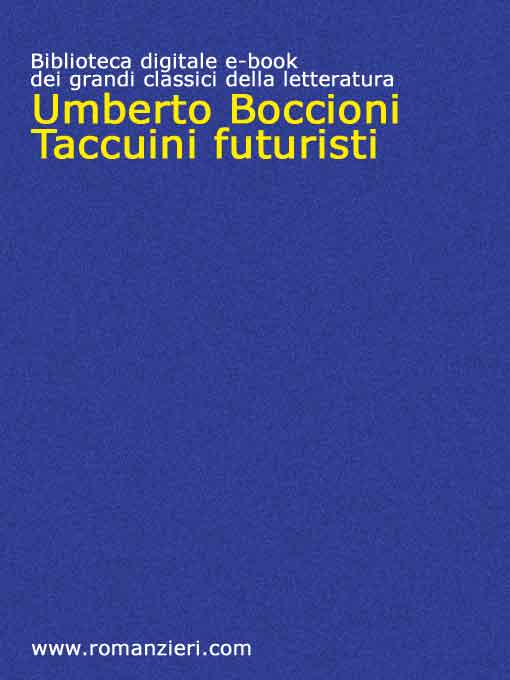 Taccuini futuristi