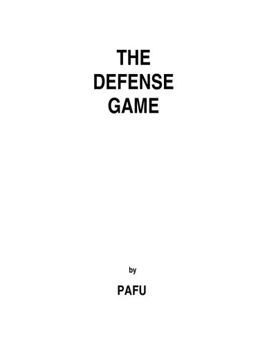 The defense game