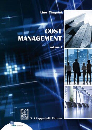 Cost management. / Volume 1.