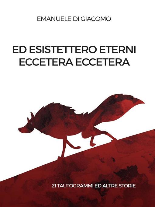 Ed esistettero eterni eccetera eccetera