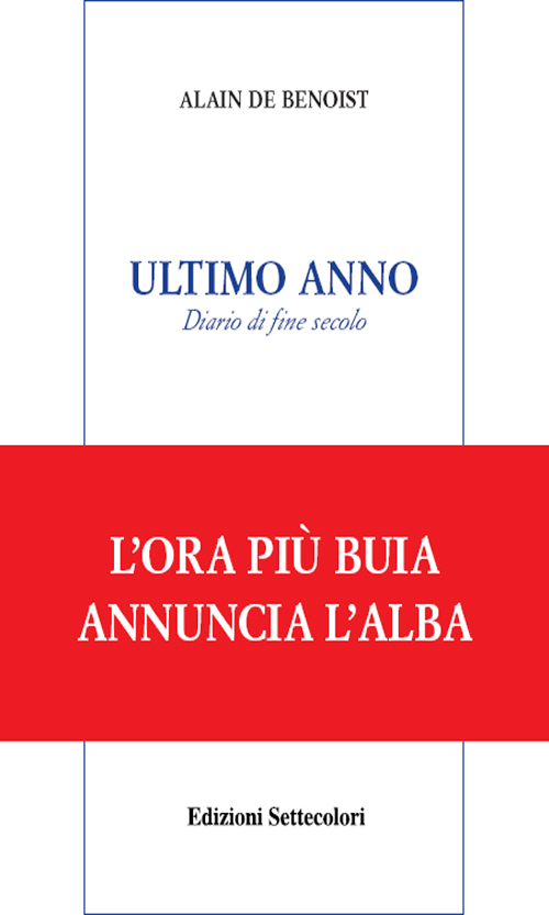 Ultimo anno. Diario di fine secolo