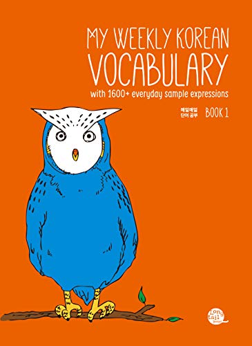 My Weekly Korean Vocabulary Book 1