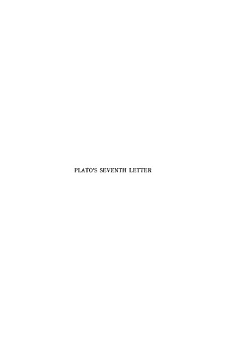 Plato's Seventh Letter