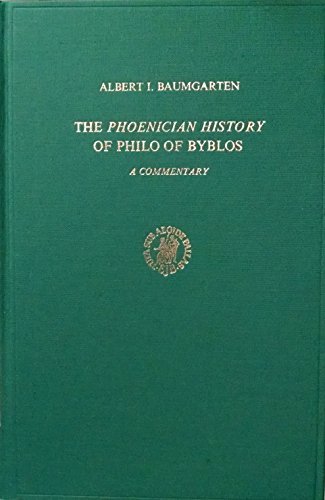 The Phoenician History Of Philo Of Byblos