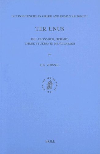 Inconsistencies in Greek and Roman Religion I