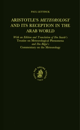 Aristotle's Meteorology and Its Reception in the Arab World