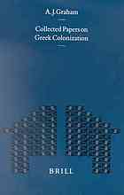 Collected Papers on Greek Colonization