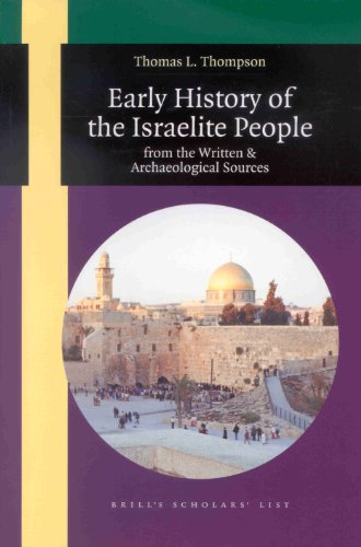 Early History of the Israelite People