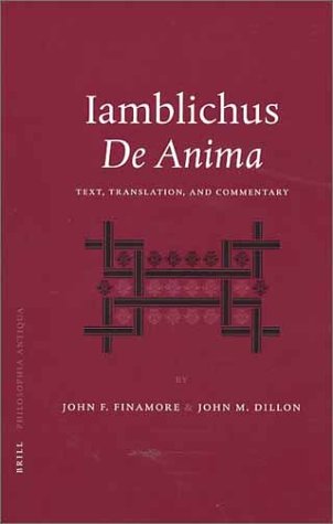 Iamblichus De Anima