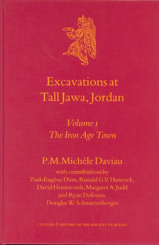 Excavations at Tall Jawa, Jordan, Volume 1 the Iron Age Town